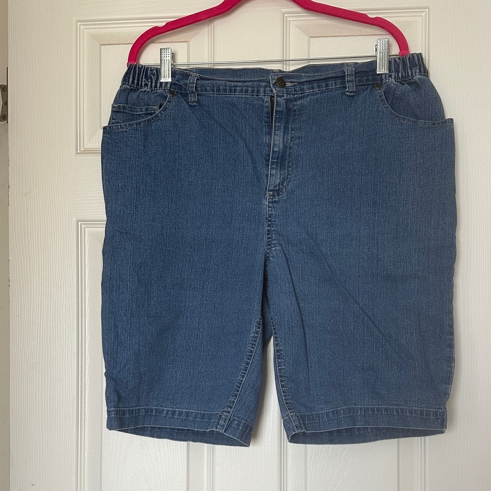 Bobbie Brooks Dark Blue Denim Shorts